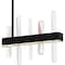 Quoizel Regal Linear Chandelier Led Light Matte Black PCRGL138MBK - alternate 5